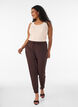 Cropped Maddison trousers, Brown, Model image number 0