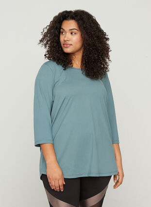 Sports top with 3/4 sleeves, Trooper, Model image number 0