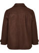 Short coat with double-breasted button closure, Brown, Packshot image number 1