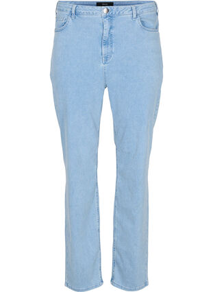Extra high-waisted Megan jeans, Light blue, Packshot image number 0