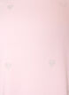 Organic cotton t-shirt with hearts, Rose, Packshot image number 2