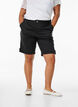 Chino shorts with pockets, Black, Model image number 3
