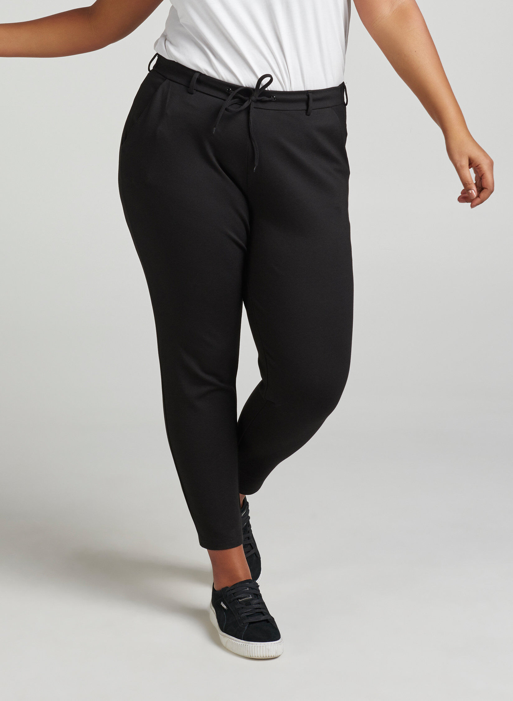 Zizzifashion Maddison trousers, Black, Model image number 2