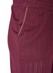 Organic cotton pyjama bottoms with eyelet embroidery, Dark Bordeaux, Packshot image number 2