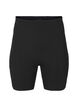 Light shapewear shorts with high-rise waist, Black, Packshot image number 0