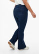 High-waisted Ellen bootcut jeans, Blue, Model image number 2