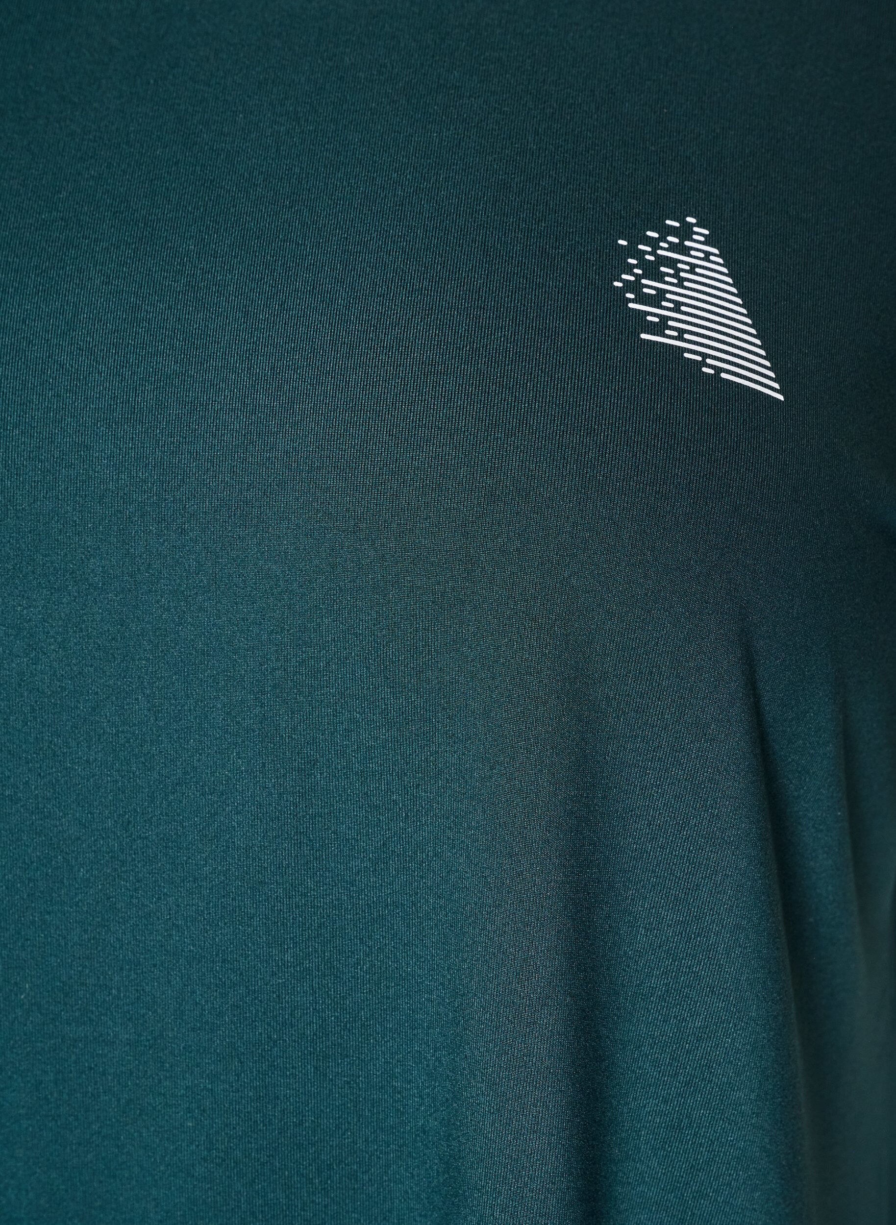 ZizzifashionLong training t-shirt, Green, Packshot image number 2