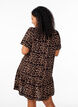 FLASH - Dress in viscose with cutline, Brown, Model image number 2
