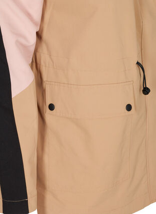 Jacket with hood and pockets, Stucco Comb, Packshot image number 3