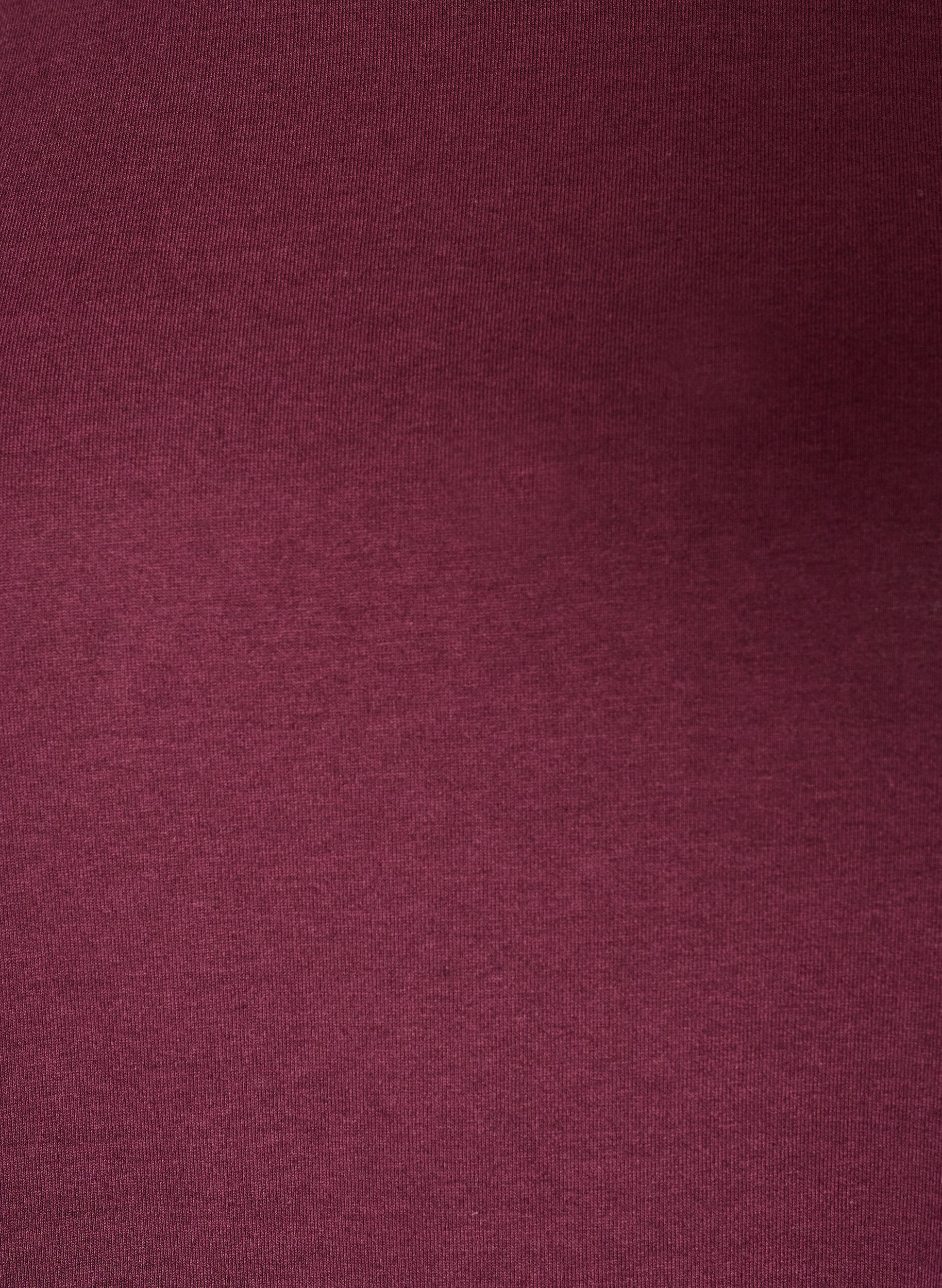 ZizzifashionShort sleeved cotton blend t-shirt, Red, Packshot image number 2