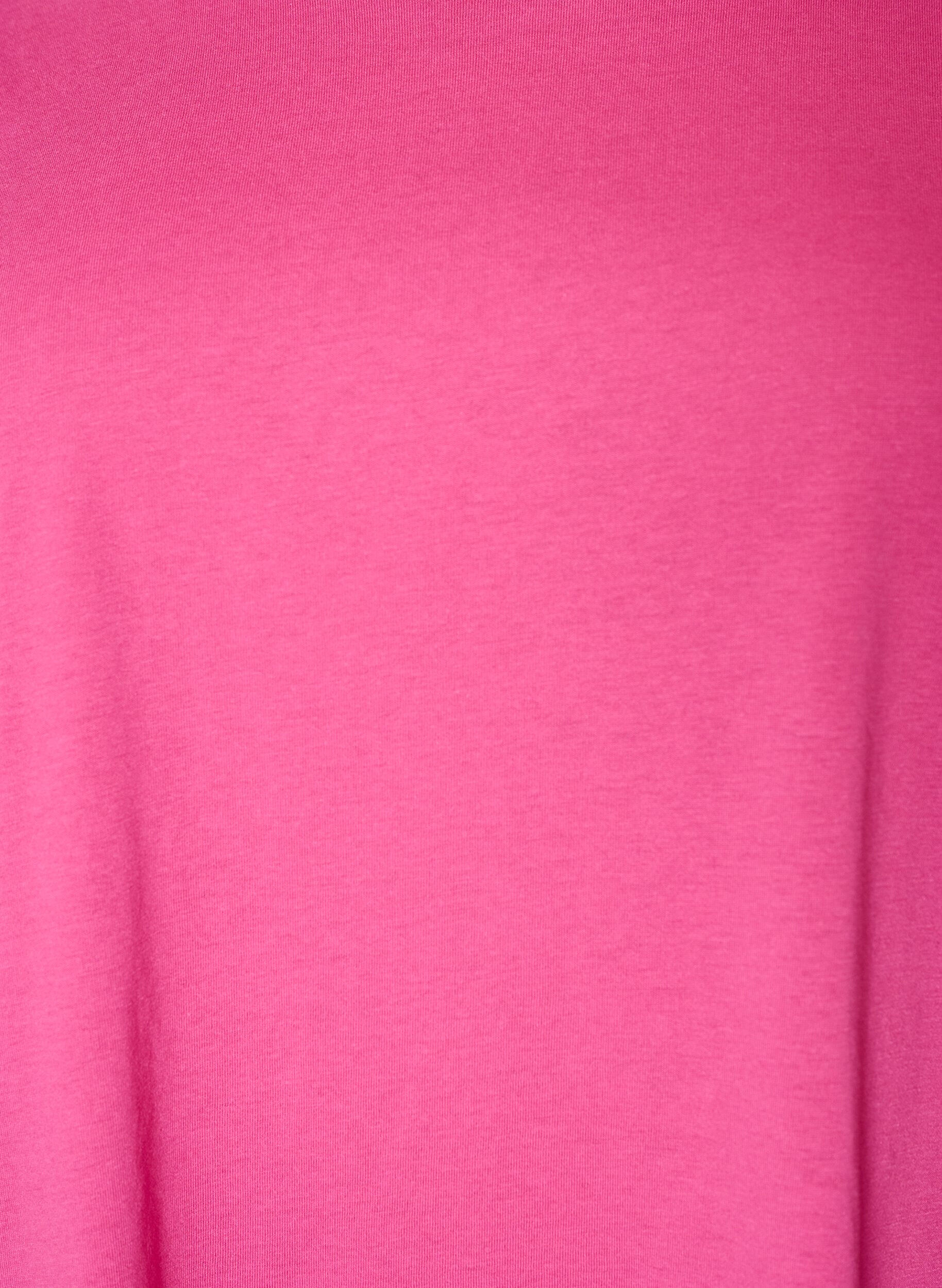ZizzifashionShort-sleeved cotton blend T-shirt, Pink, Packshot image number 2