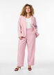 Classic blazer with single button closure and pockets, Rose, Model image number 1