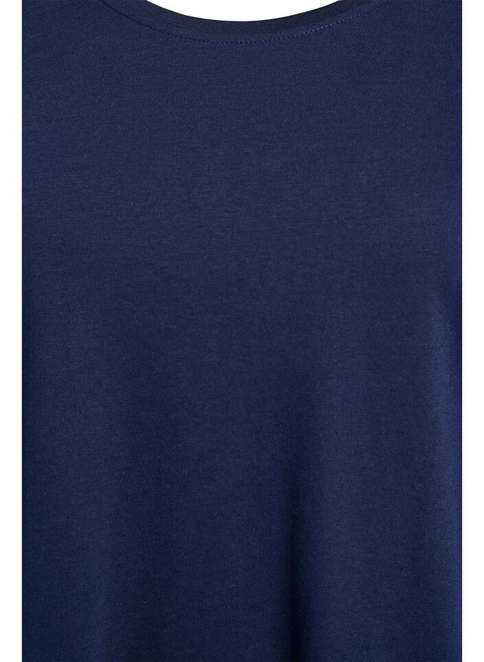 T-shirt with motif, Blue, Packshot image number 2