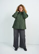 Lightly padded jacket with diamond quilt, Green, Model image number 1