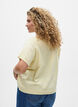 Knitwear cardigan with short sleeves, Yellow, Model image number 2