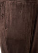 Loose velour trousers, Brown, Packshot image number 2