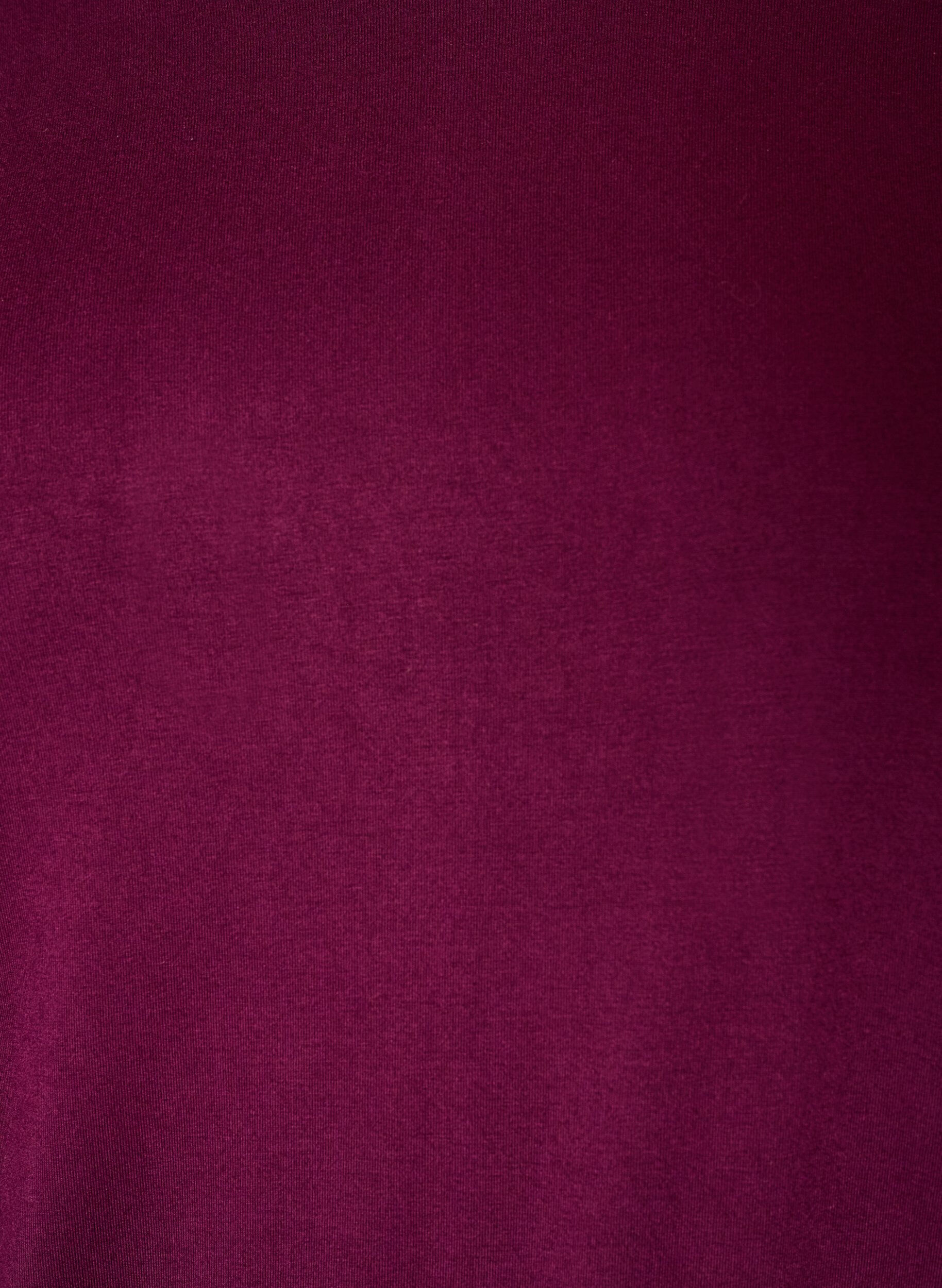 ZizzifashionJersey blouse with elbow-length balloon sleeves, Purple, Packshot image number 2