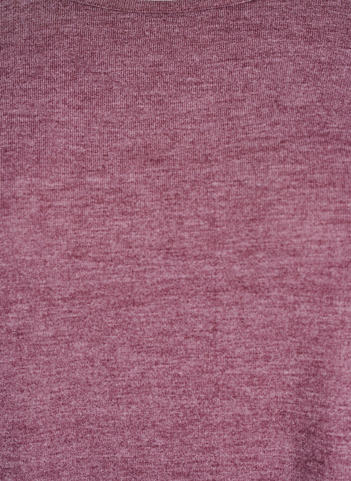 Jersey blouse with 3/4 sleeves, Red, Packshot image number 2