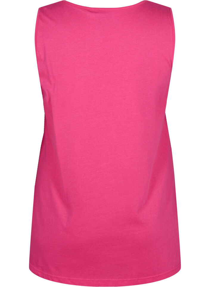 Cotton top with a-shape, Pink, Packshot image number 1