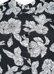 Shirt with floral print, Black, Packshot image number 2
