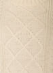 Jumper with a cable knit pattern, Vanilla, Packshot image number 2