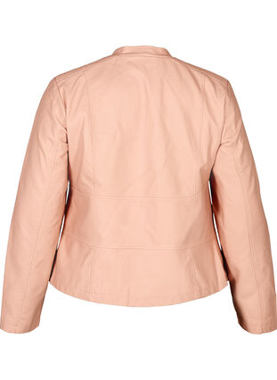 Faux leather jacket, Rosa as cut, Packshot image number 1