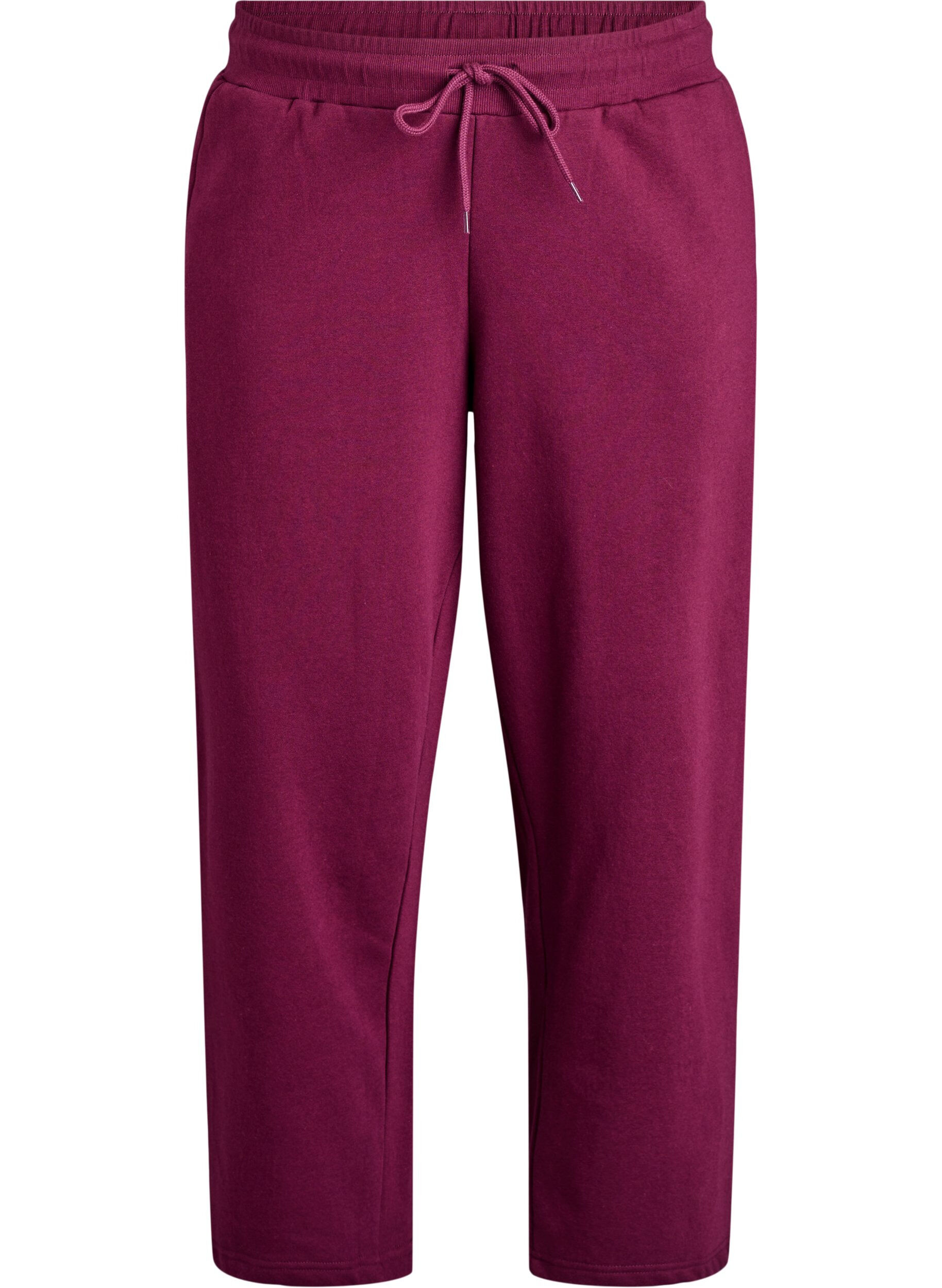 ZizzifashionSweatpants with pockets, Dark Bordeaux, Packshot image number 0