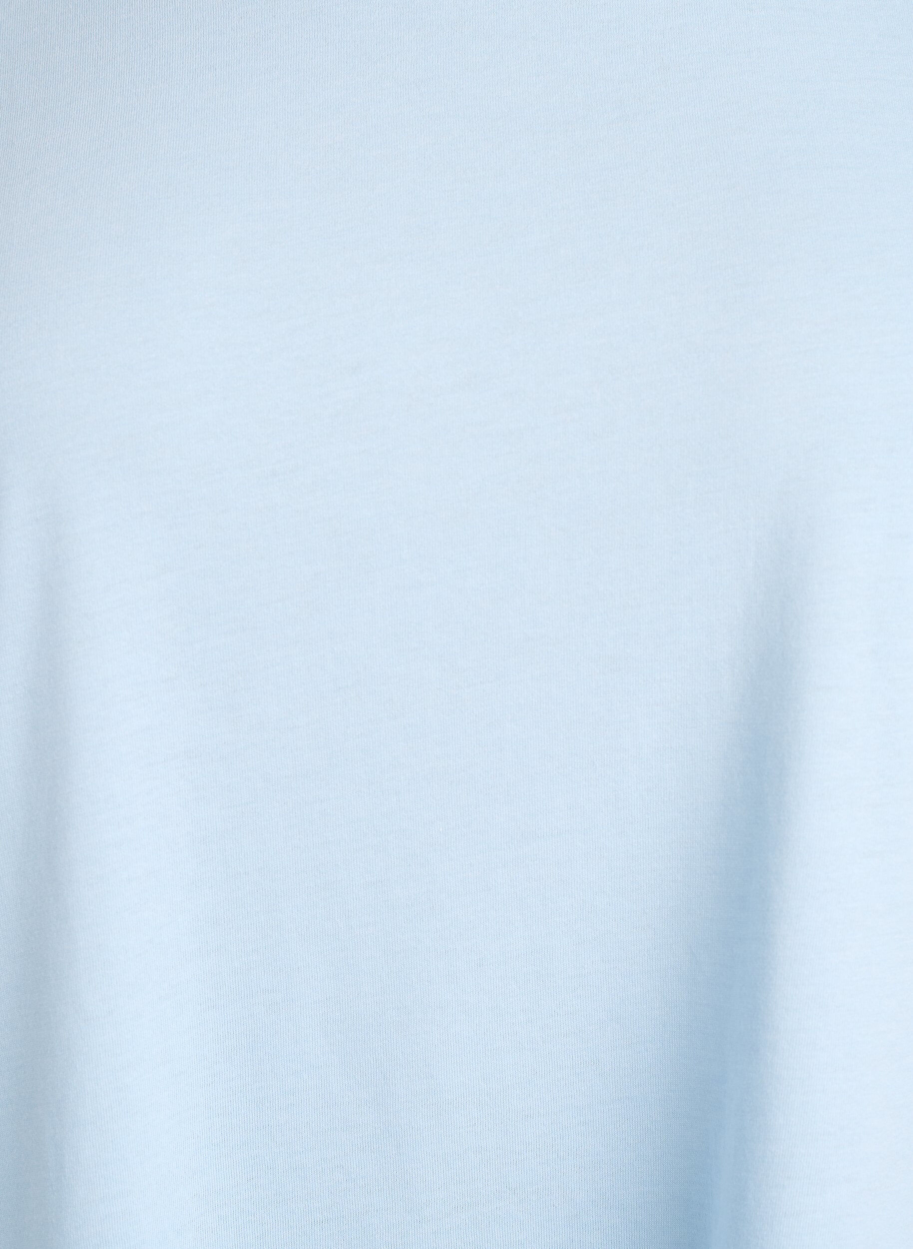 Zizzifashion Short-sleeved cotton blend t-shirt, Light Blue, Packshot image number 2