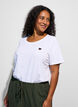 T-shirt with motif, White, Model image number 0