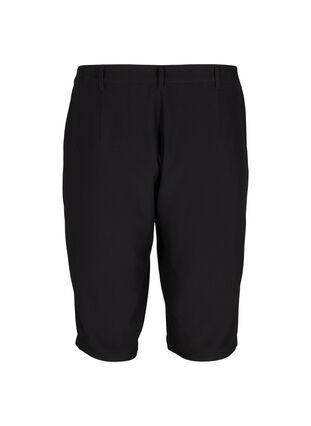 Plain-coloured bermuda shorts, Black, Packshot image number 1