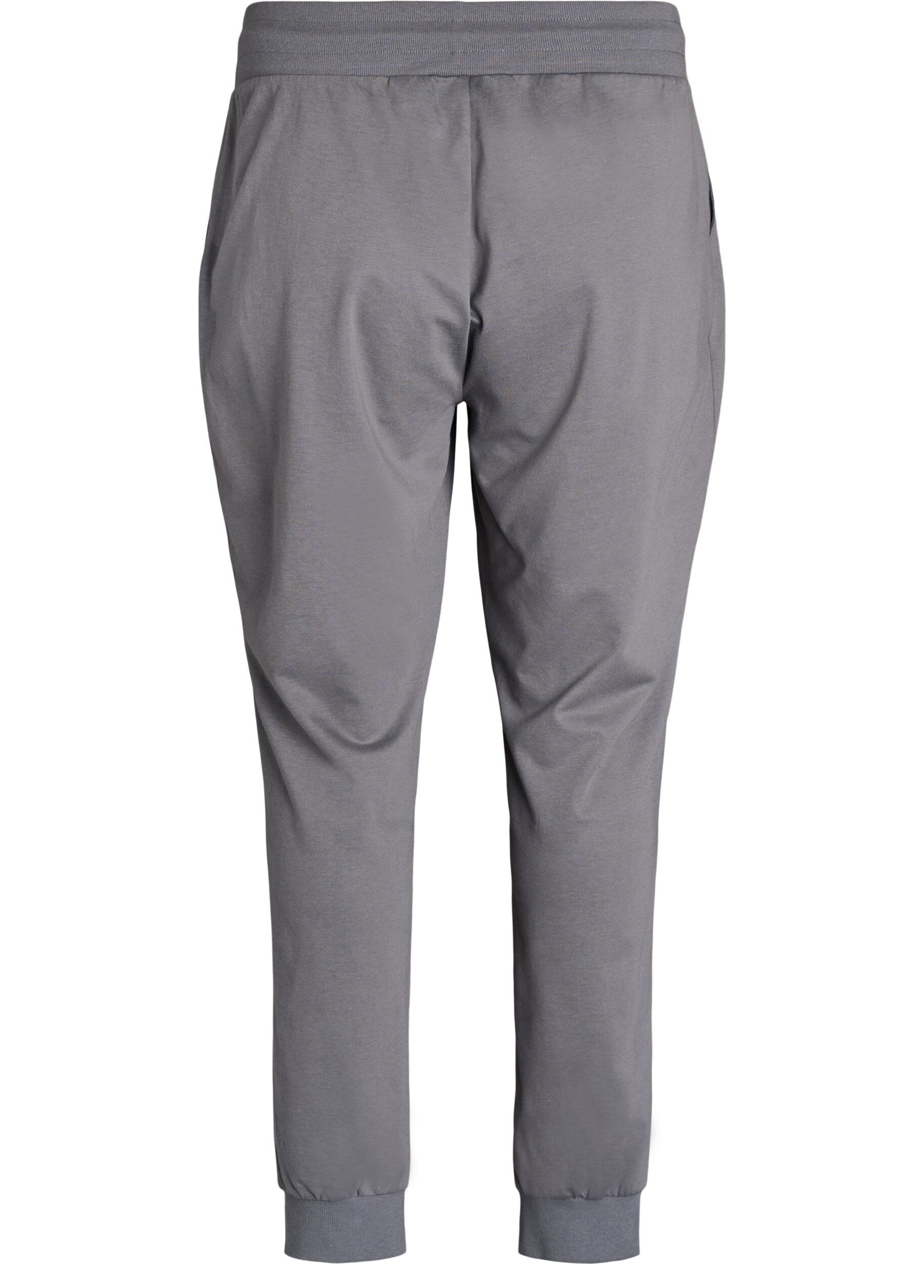 ZizzifashionLoose tracksuit trousers with pockets, Grey, Packshot image number 1