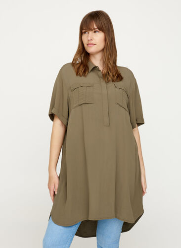 Tunic, Ivy green, Model image number 0