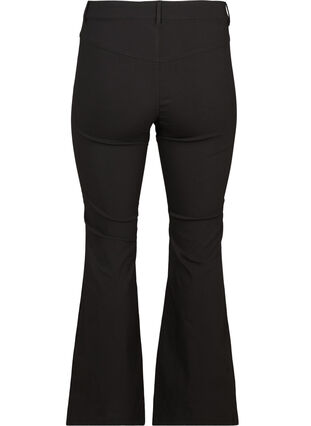 Bootcut trousers, Black, Packshot image number 1