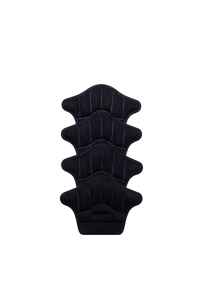 2-pack heel inserts, Black, Packshot image number 1