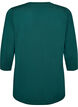 Sports top with 3/4 sleeves, Green, Packshot image number 1