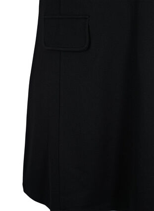 Pinafore dress with v-neckline, Black, Packshot image number 3