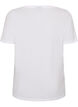 T-shirt with motif, White, Packshot image number 1