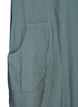 Short-sleeved cotton dress, Green, Packshot image number 3
