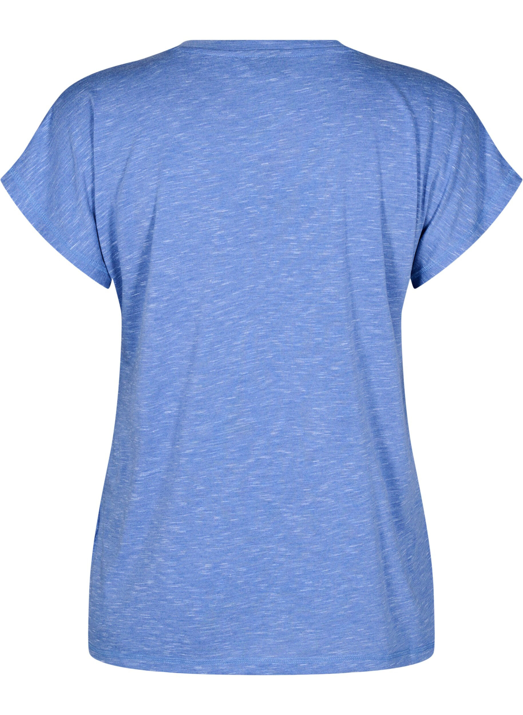 Zizzifashion Loose workout t-shirt with short sleeves, Blue, Packshot image number 1