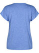 Loose workout t-shirt with short sleeves, Blue, Packshot image number 1