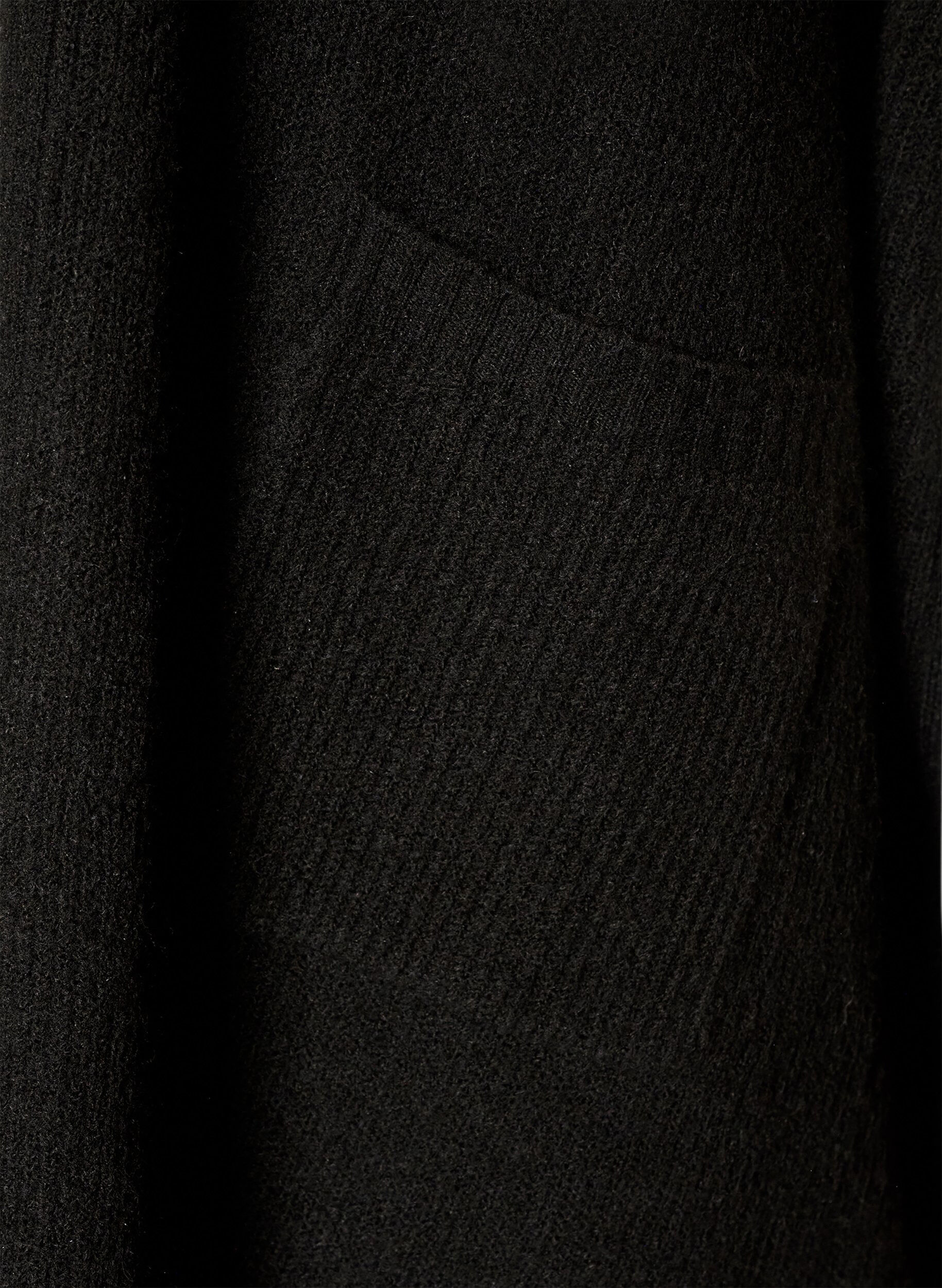 ZizzifashionCardigan with open front and wide sleeves, Black, Packshot image number 3