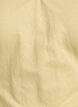 Blouse in a cotton blend with a V-neck and tie-string, Yellow, Packshot image number 2