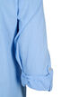 Shirt blouse with button closure in cotton-linen blend, Serenity, Packshot image number 4