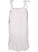 Beach dress in cotton with tie straps, Lemon Print, Packshot image number 1