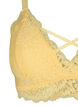 Bralette with string detail and soft padding, Pale Banana ASS, Packshot image number 2