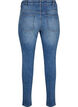 Sanna jeans with super slim fit and button closure, Blue denim, Packshot image number 1