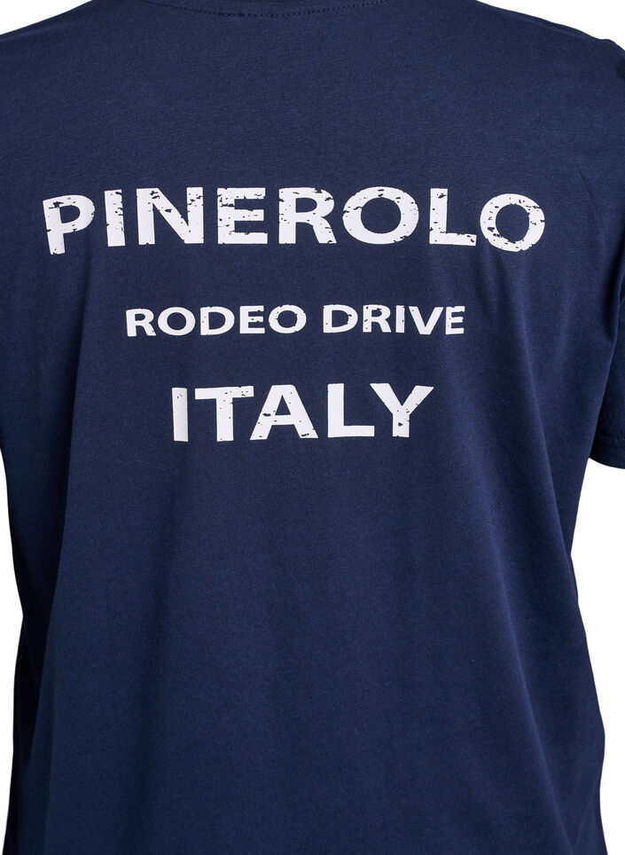 T-shirt with motif, Blue, Packshot image number 3