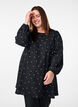 FLASH - Long-sleeved tunic with a round neck, Black, Model image number 0