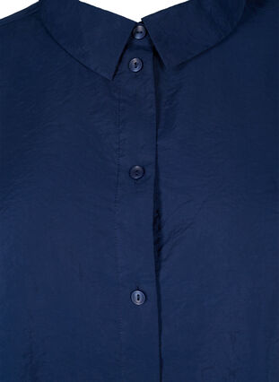 Long-sleeved shirt in TENCEL™ Modal, Navy Blazer, Packshot image number 2
