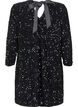 Sequin dress with bow detail, Black, Packshot image number 1